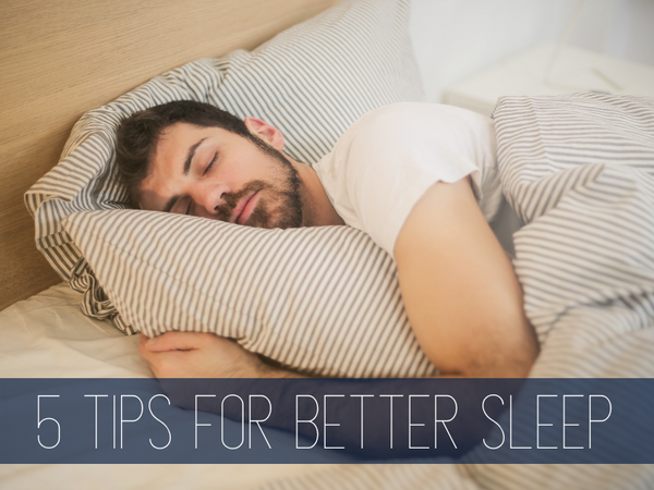 5 Tips for Better Sleep - The Outback Series